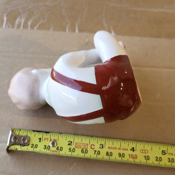 Vintage Hungarian Porcelain Aquincum Boy Figurine GUC RARE "BIN D" - Picture 8 of 9